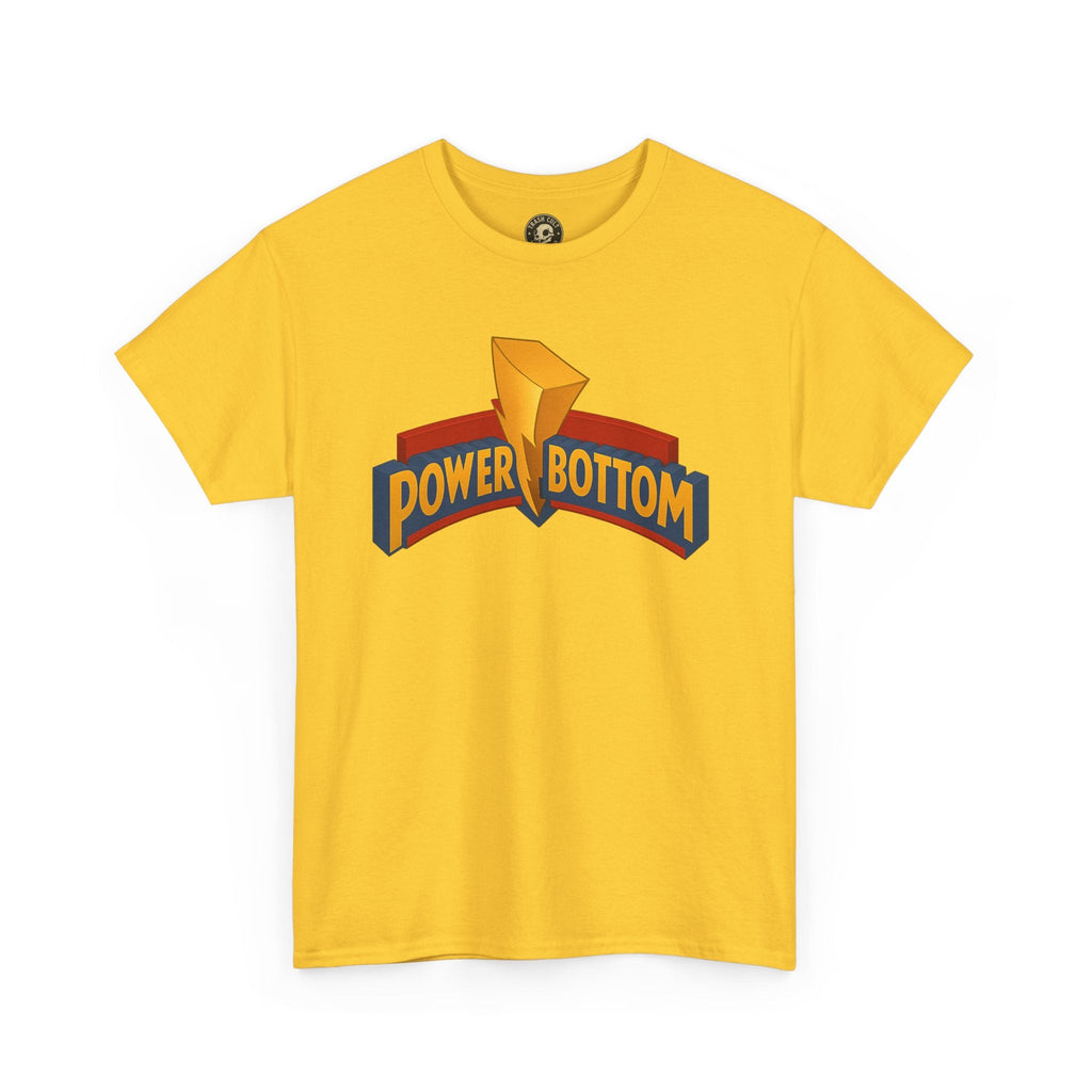 Power Bottom Vibes T-Shirt – Bold LGBTQ+ Pride Graphic Tee | Unisex Heavy Cotton Empowerment Shirt