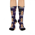 SocksGirl Pattern Crew Socks – Funny Custom Cartoon Socks Featuring a Certified Icon