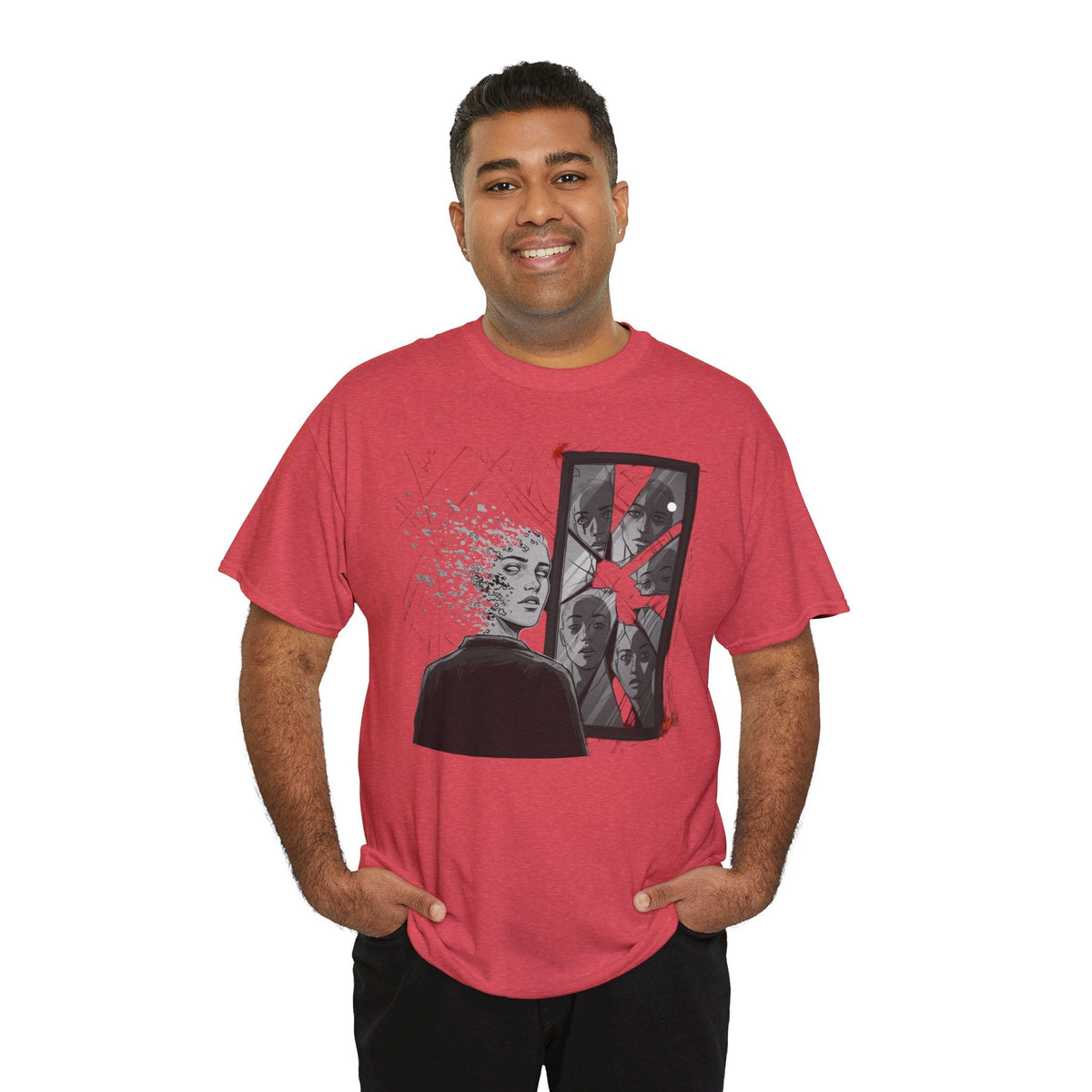 Xian Allen x Trash Cult Shirt – “Don’t Look Too Close” | Surreal Dark Art T-Shirt
