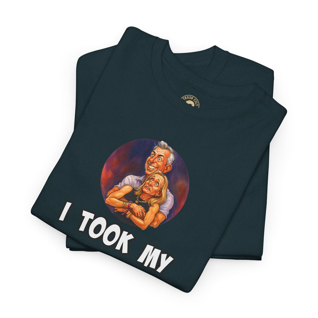 Funny CEO Concert Shirt – “I Took My Sidepiece to the Coldplay Concert” Meme Tee – Gildan 5000