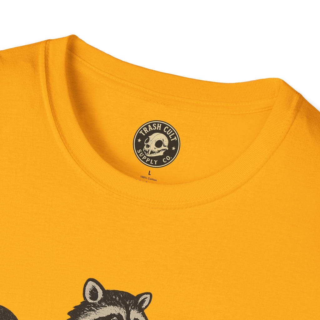 Feral Water Skiing Raccoon Vintage Shirt – Trash Cult Supply Co. | Gildan 2000 Softstyle
