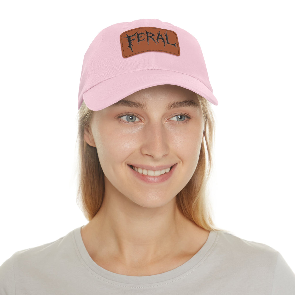 FERAL Embroidered Leather Patch Hat – Trash Cult Supply Co.