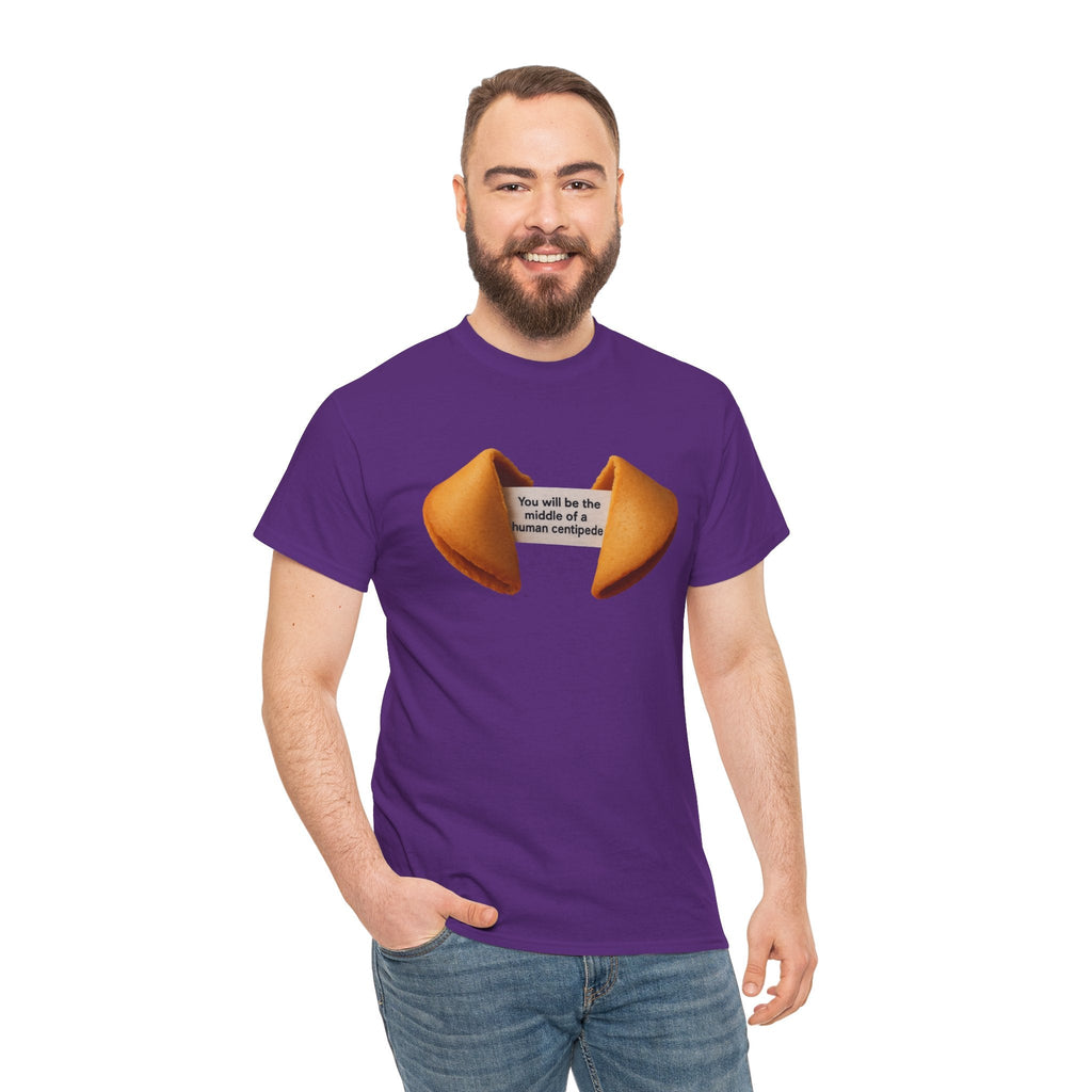 Fortune Cookie Unisex Heavy Cotton Tee - Positive Vibes Shirt