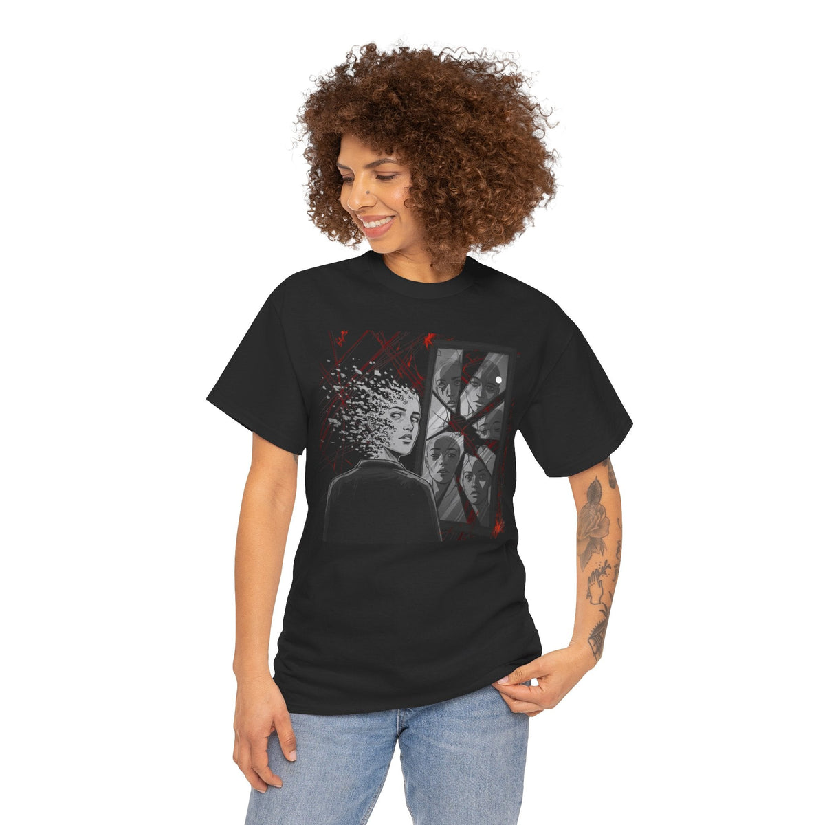 Xian Allen x Trash Cult Shirt – “Don’t Look Too Close” | Surreal Dark Art T-Shirt
