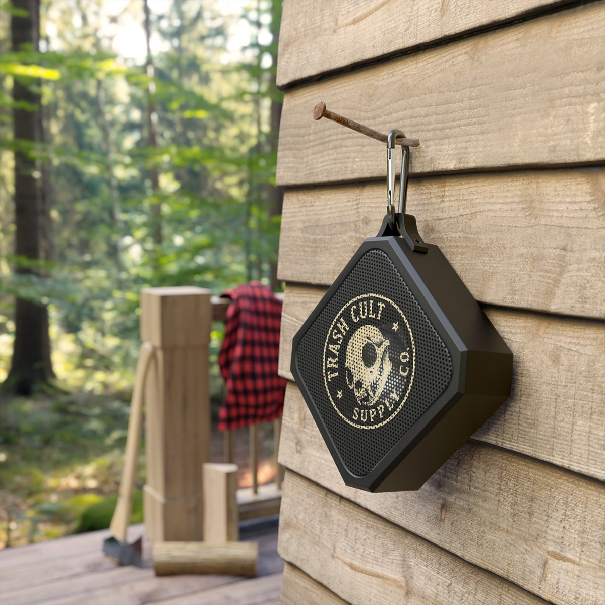 Outdoor Bluetooth Speaker, Portable Waterproof Speaker, Skull Design Speaker, Skull Speaker, Camping Accessories, Gift for Music Lovers