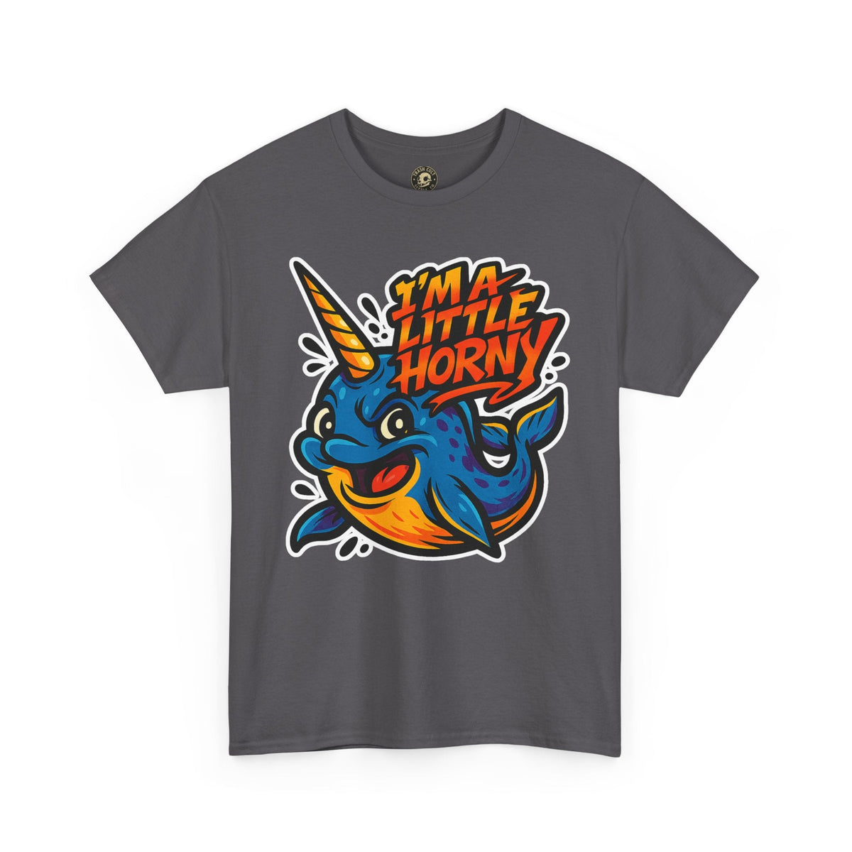 Fun Narwhal Graphic Tee, Quirky Unisex Shirt, Perfect for Gifts, Casual Wear, Animal Lovers, Beach Vibes