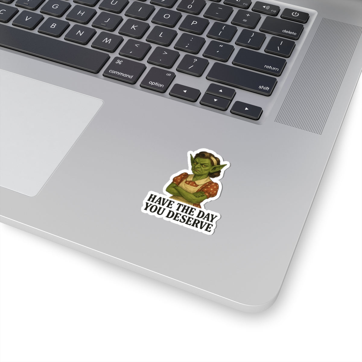 Sassy Kiss-Cut Stickers - 'Have the Day You Deserve' Motivational Decals for Laptops, Water Bottles, and Journals, Fun Gifts for [...]