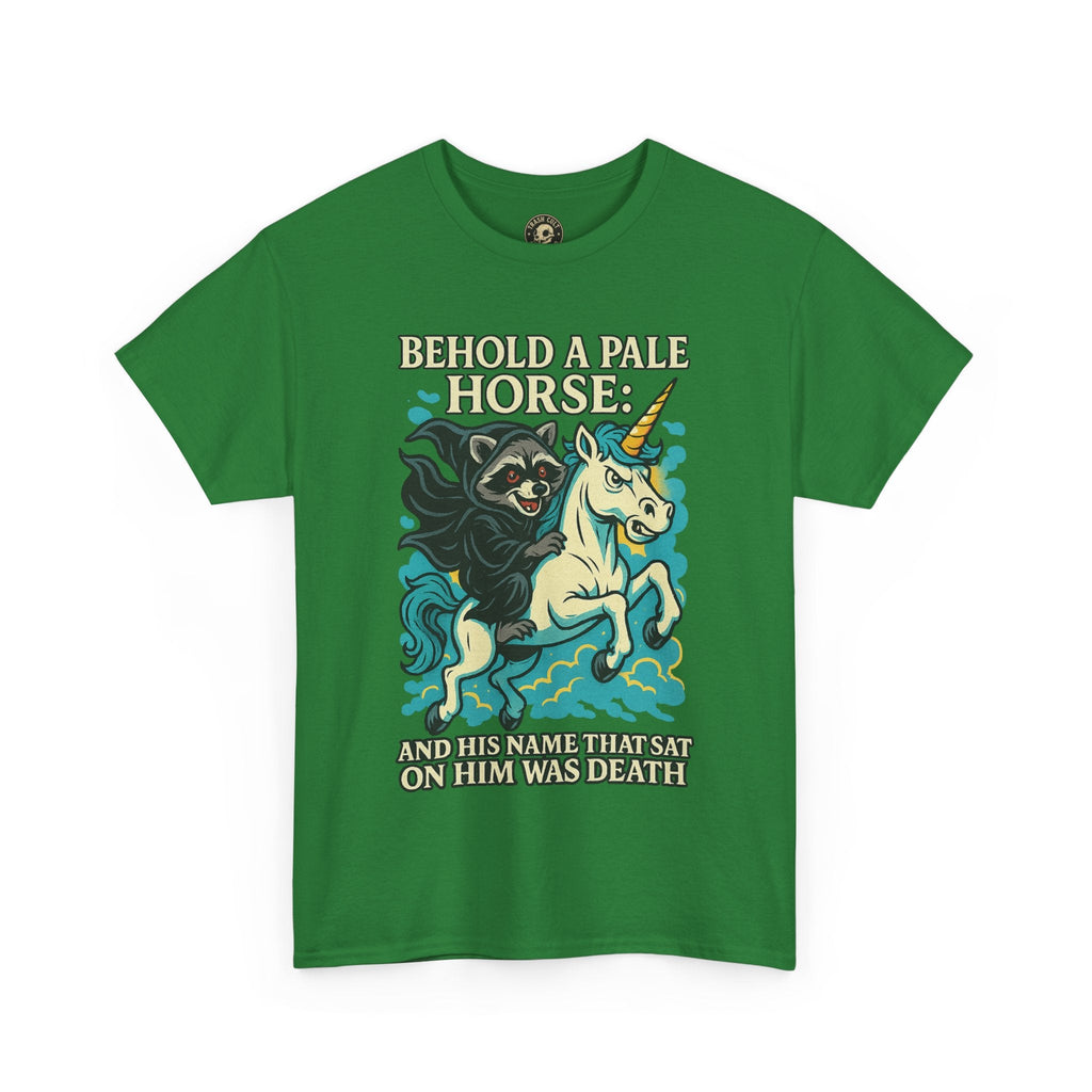 Behold a Pale Horse – Raccoon of Death Shirt | Gildan 5000 Unisex Tee