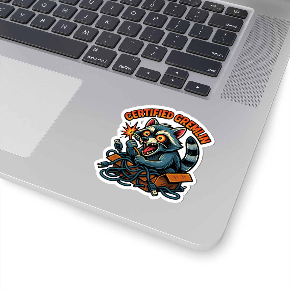 Certified Gremlin Kiss-Cut Stickers | Fun Decor, Laptop Accessories, Gift for Gamers & Tech Lovers, Party Favors, Retro Vibe