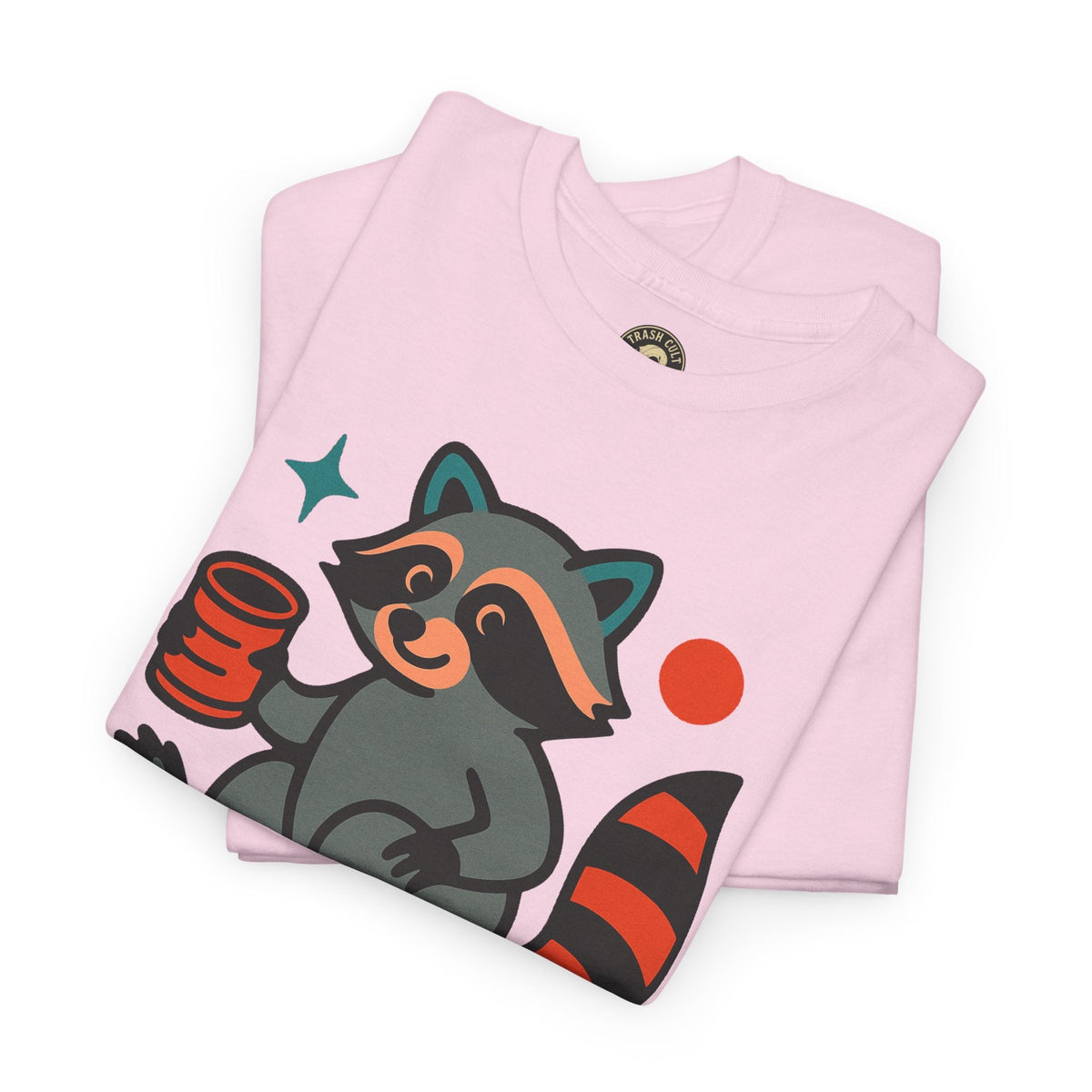 Trash Cult Supply Co. Unisex Heavy Cotton Tee, Eco-Friendly Tee, Gift for Raccoon Lovers, Cute Graphic T-Shirt, Trendy Streetwear, [...]