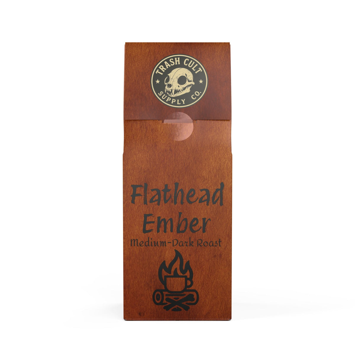 🔥 Flathead Ember – Medium-Dark Roast Coffee (12oz)
