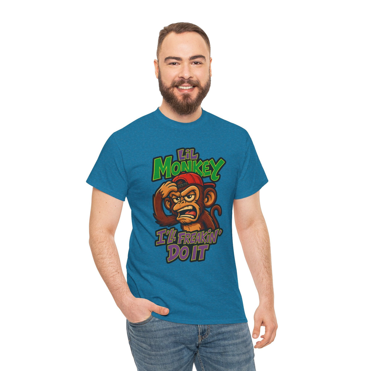 Lil Monkey: I’ll Freakin’ Do It – Chaotic ADHD Rage Tee