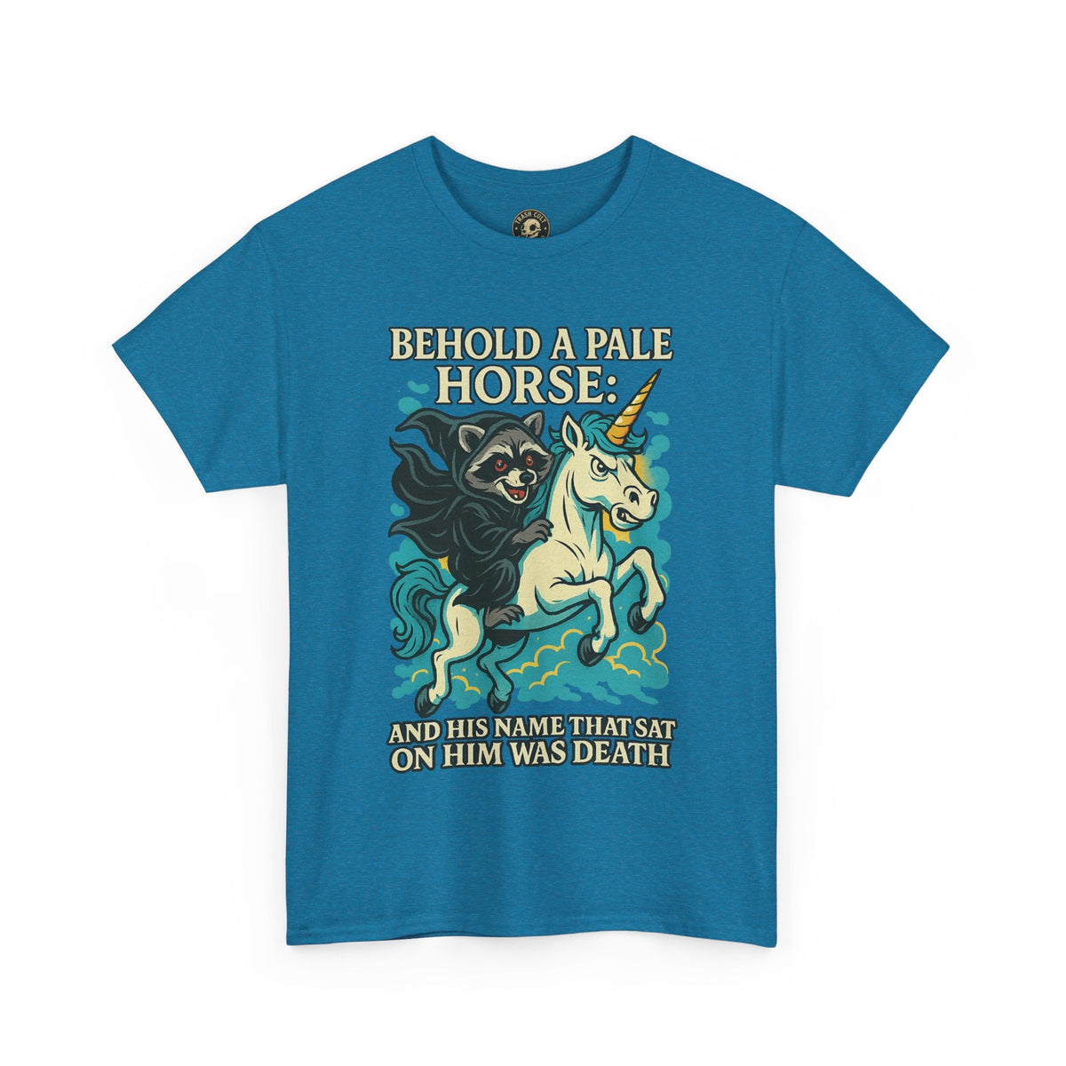 Behold a Pale Horse – Raccoon of Death Shirt | Gildan 5000 Unisex Tee