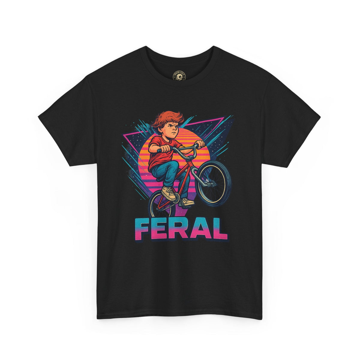 Feral BMX Adventure Tee – Ride Wild in Retro Style