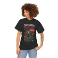 Safe Words Save Lives Tee – Trashcore BDSM Humor Shirt, Pineapple Consent Raccoon Graphic – Gildan 5000 Unisex Heavy Cotton