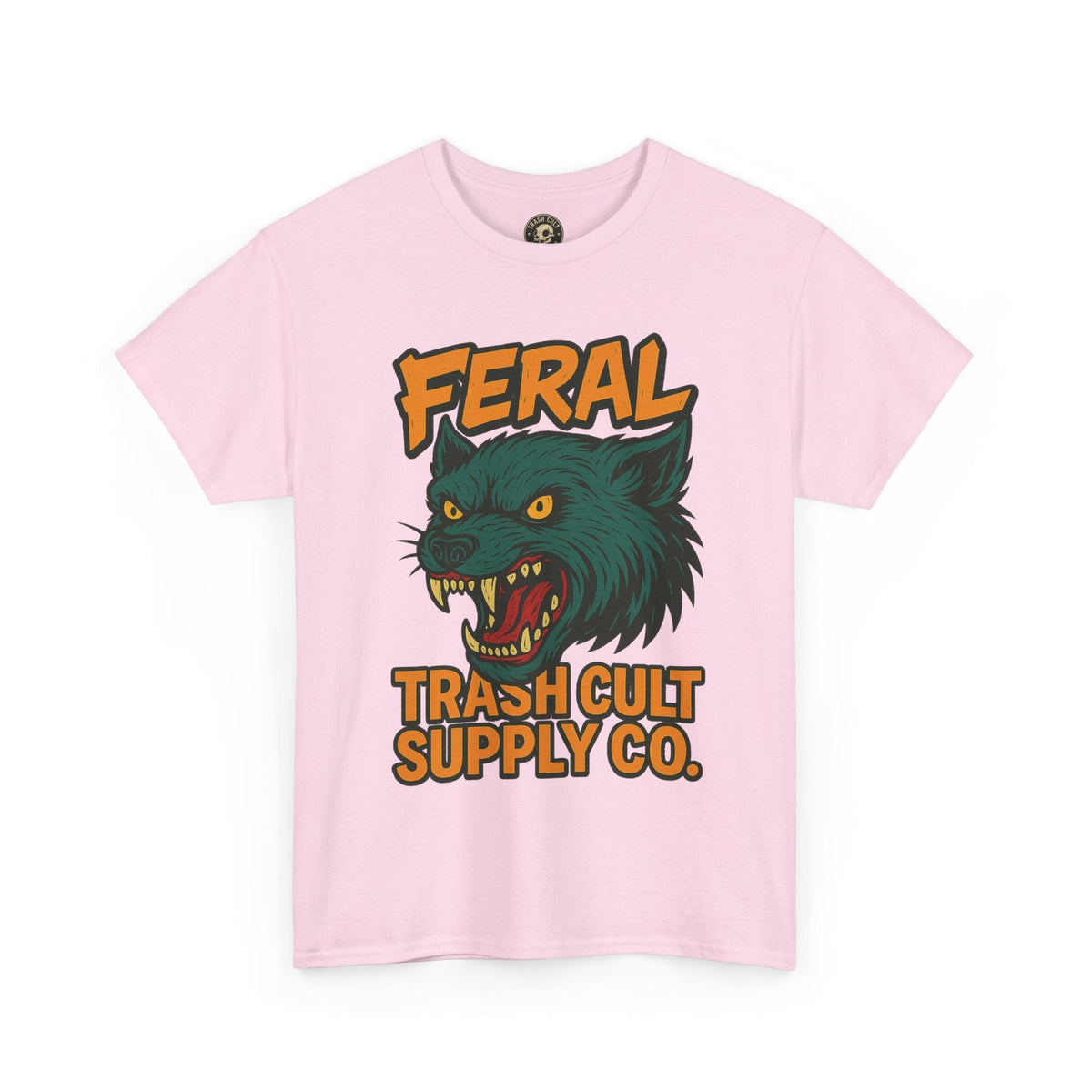 FERAL Wolverine Shirt – Trash Cult Graffiti Tee (Gildan 5000)