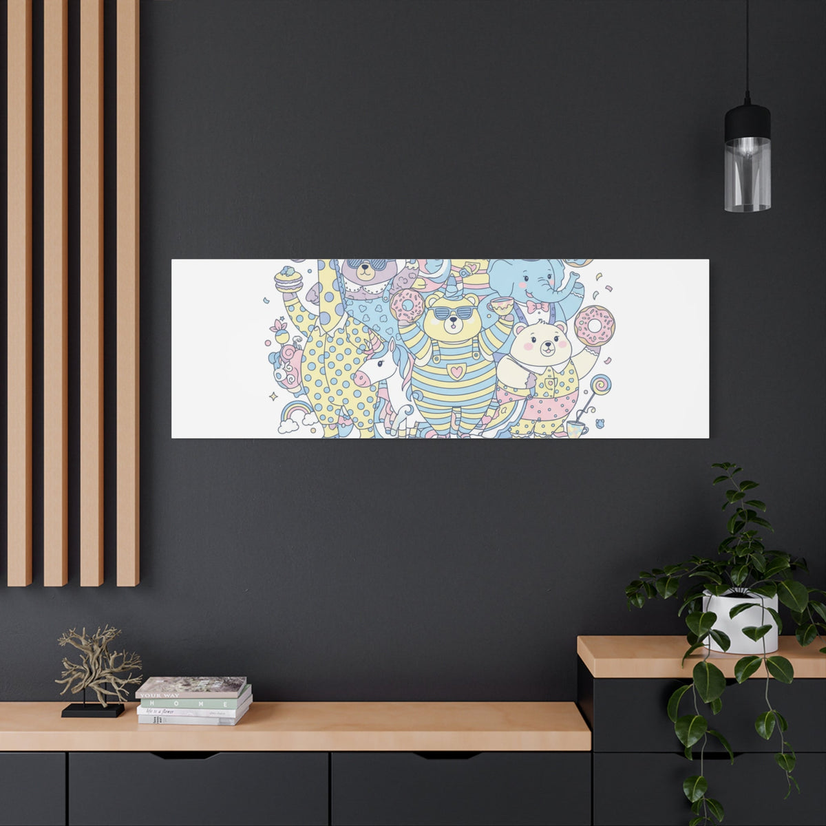Cozy Craziness Canvas | mildly unhinged cute, whimsical weird