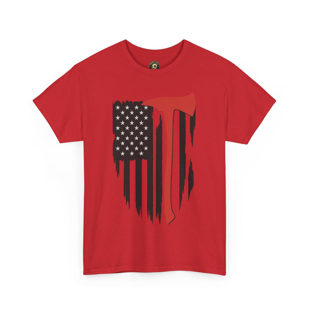 American Pride Unisex Heavy Cotton Tee, Casual Shirt, Graphic Tee, Gift for Him, Independence Day Apparel