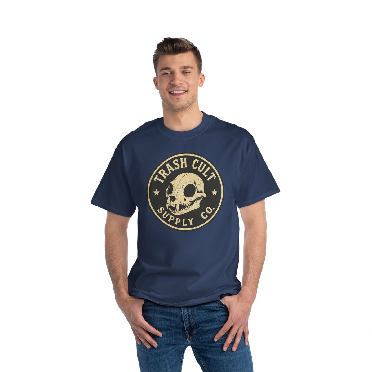 Armed Raccoon “I Identify as a F***ing Problem” T-Shirt – Trash Cult Supply Co.