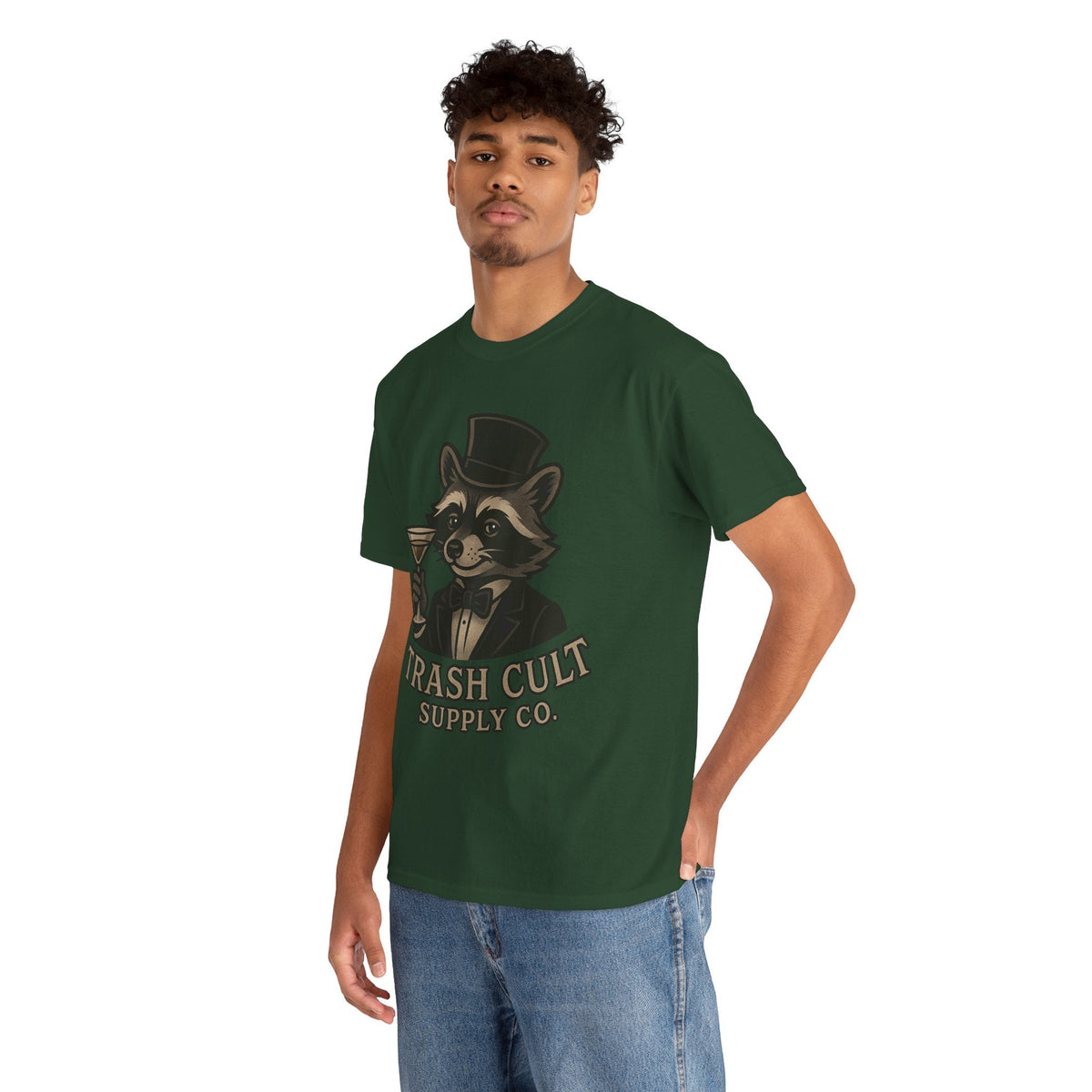 Playboy Raccoon Neo-Traditional Tattoo Shirt – Trash Cult Supply Co.