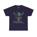 Feral Skull Graphic Tee, Unisex Cotton Shirt, Casual Wear, Gamer Apparel, Unique Gift for Fans