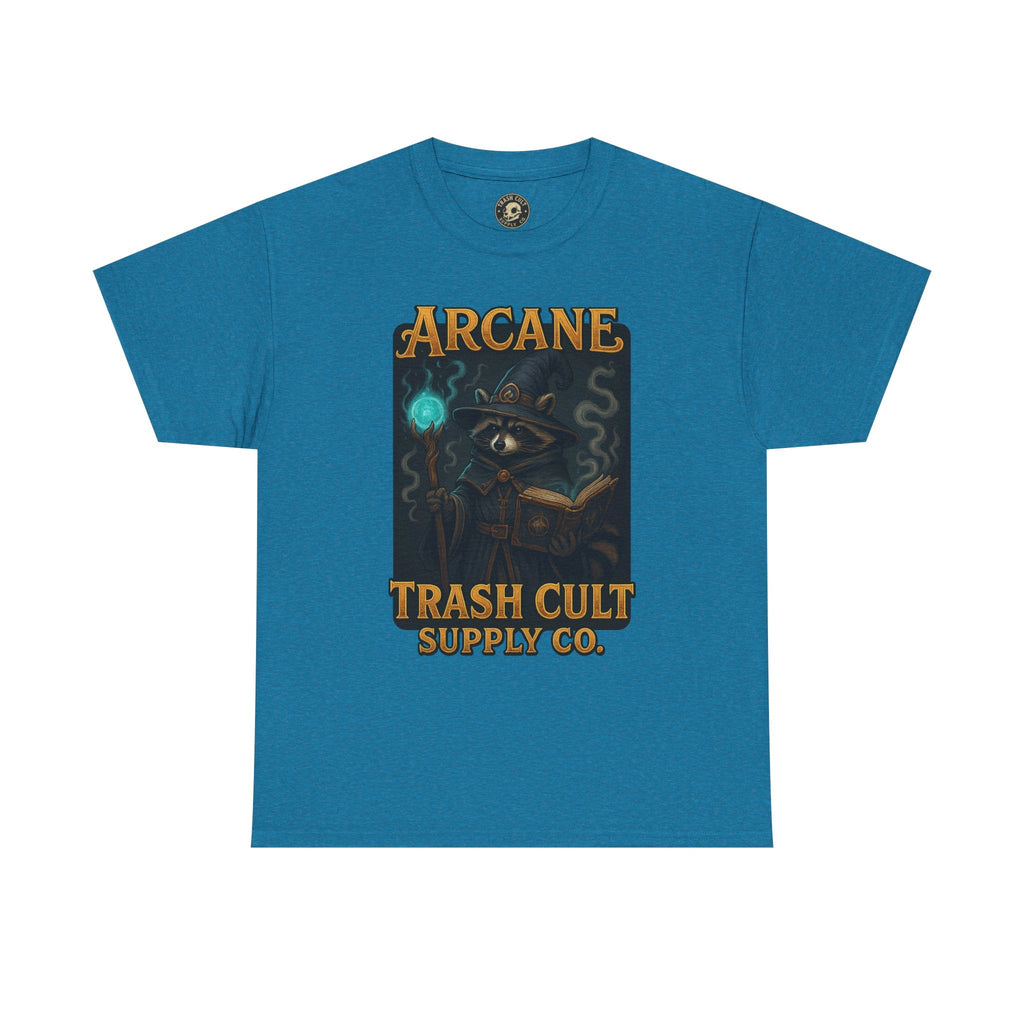 Arcane Trash Cult Unisex Heavy Cotton Tee, Cult Merchandise, Witchy Style, Halloween Tee, Casual Everyday Wear