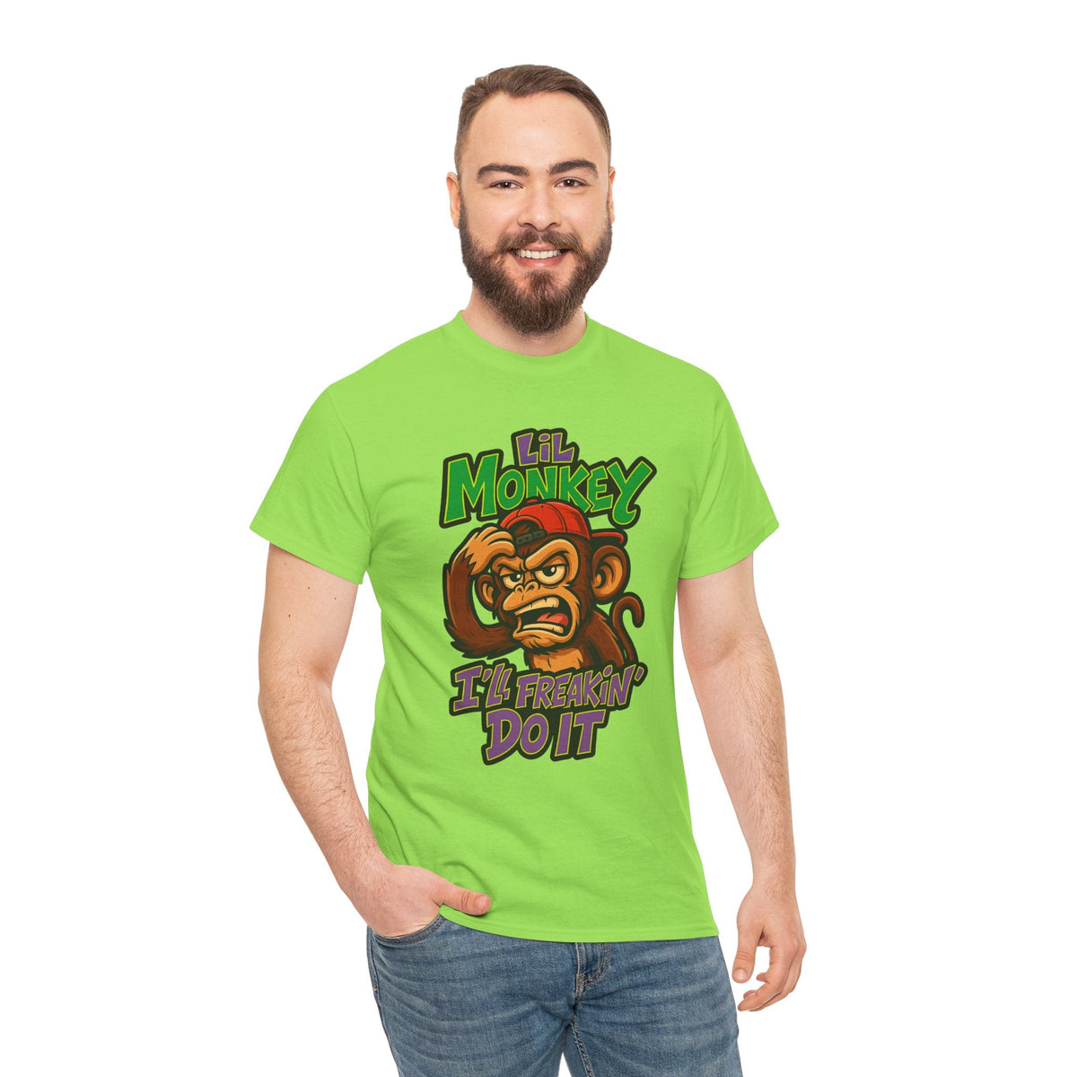 Lil Monkey: I’ll Freakin’ Do It – Chaotic ADHD Rage Tee
