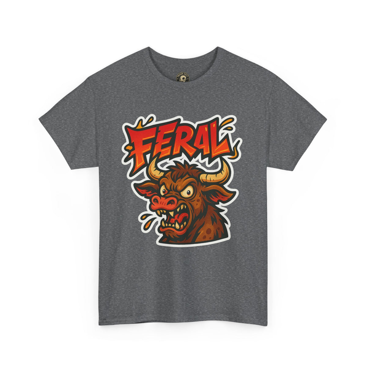Feral Graphic Tee, Unisex T-Shirt for Animal Lovers, Casual Wear, Birthday Gift, Unique Design, Everyday Style