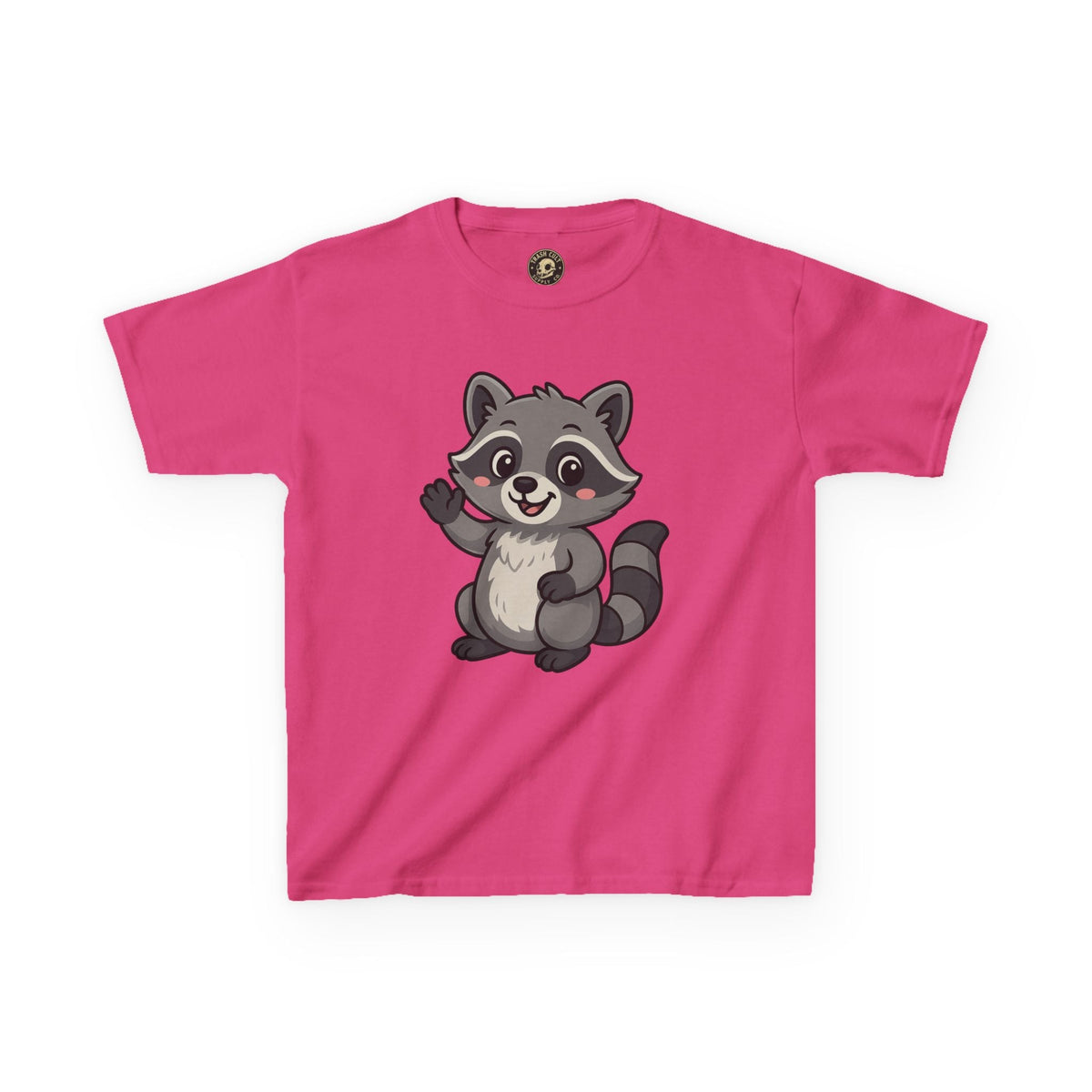 Cute Raccoon Kids T-Shirt, Fun Animal Graphic Tee for Boys and Girls, Birthday Gift, Playful Party Wear, Everyday Casual Shirt, Nature [...]