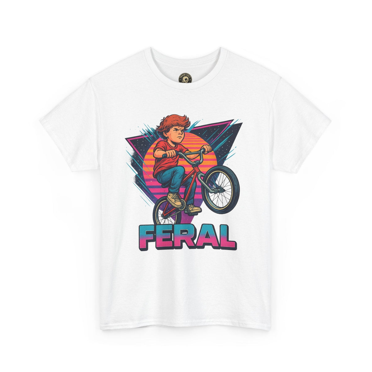 Feral BMX Adventure Tee – Ride Wild in Retro Style