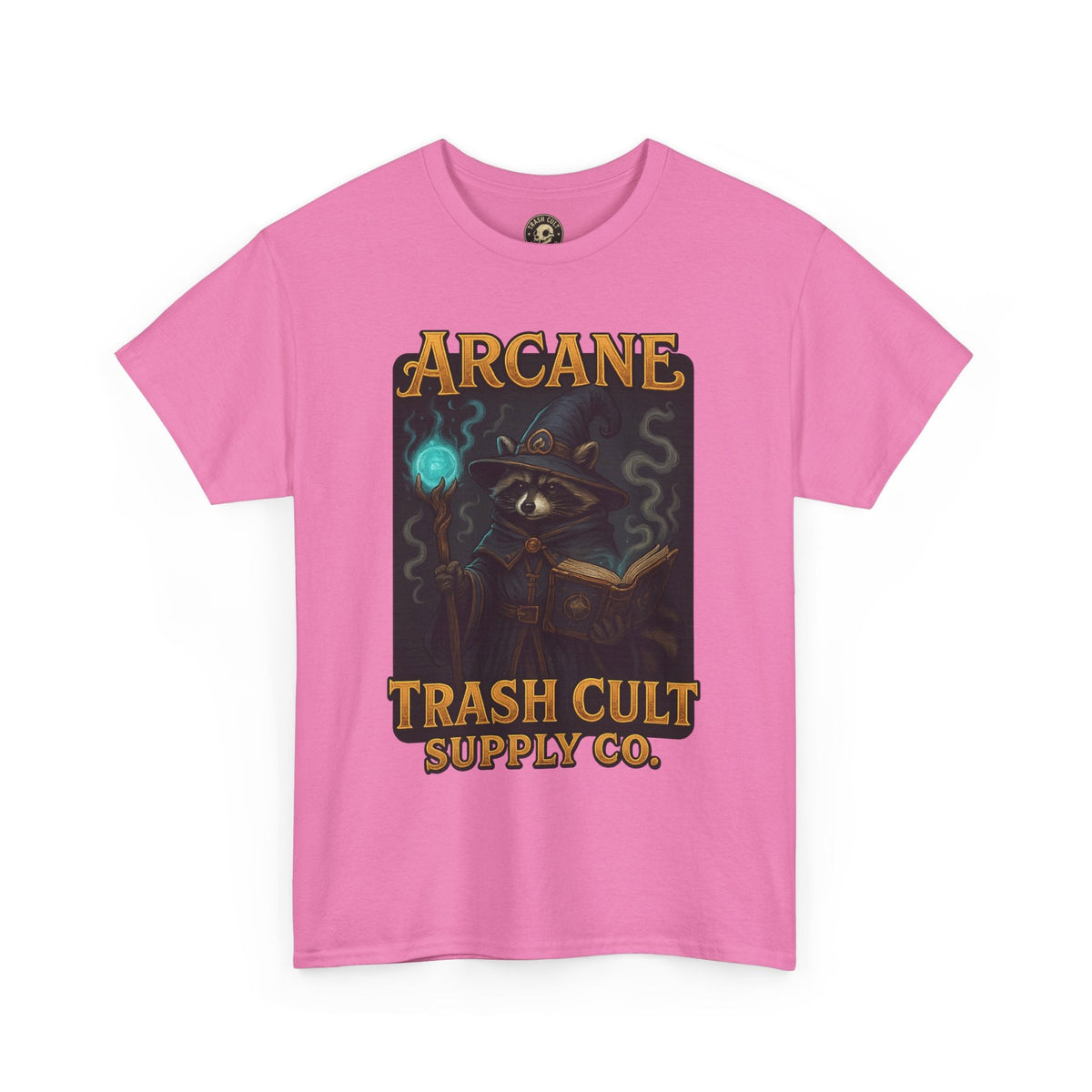 Arcane Trash Cult Unisex Heavy Cotton Tee, Cult Merchandise, Witchy Style, Halloween Tee, Casual Everyday Wear