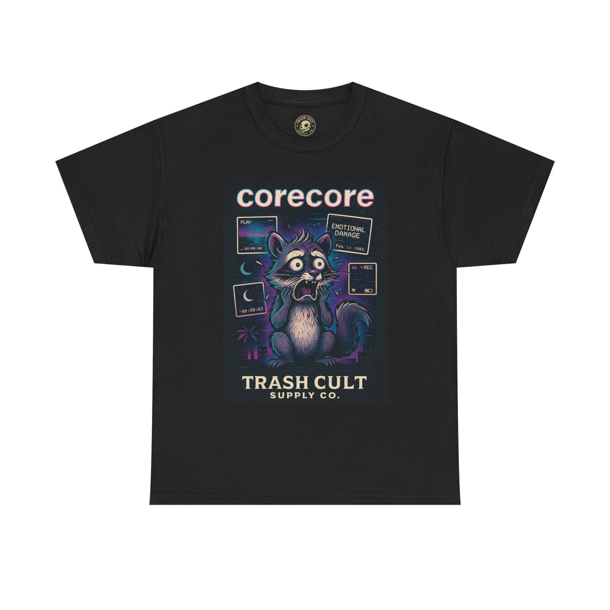 Corecore Emotional Damage Squirrel Shirt – Trash Cult Supply Co. | Vaporwave Breakdown Tee