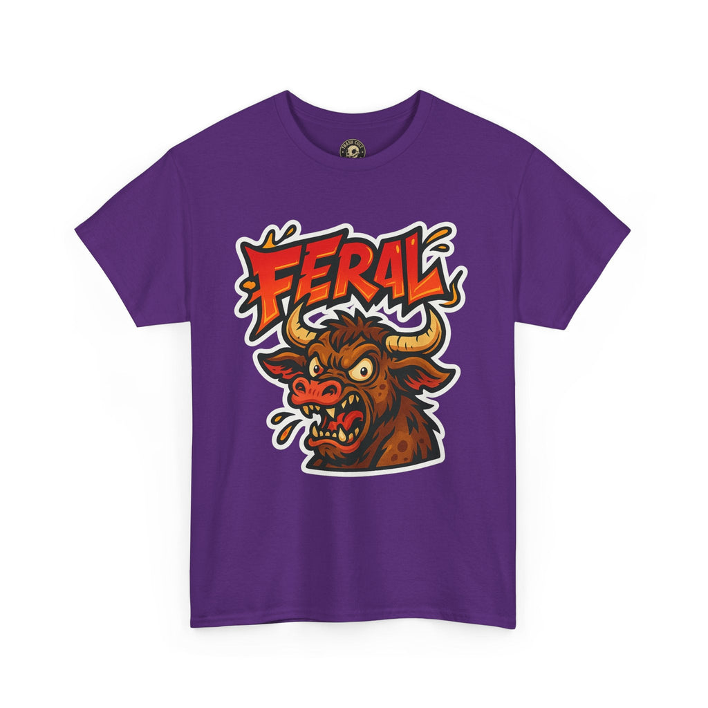 Feral Graphic Tee, Unisex T-Shirt for Animal Lovers, Casual Wear, Birthday Gift, Unique Design, Everyday Style