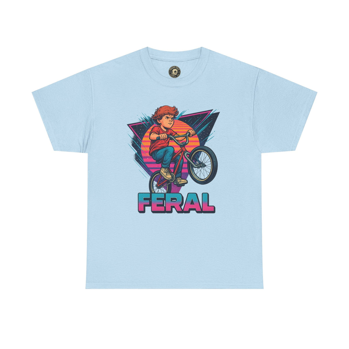 Feral BMX Adventure Tee – Ride Wild in Retro Style