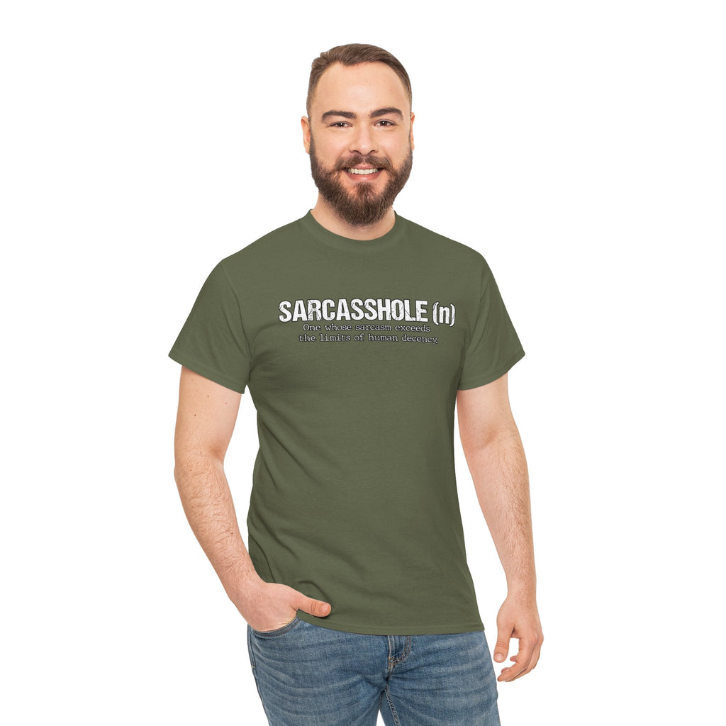 Sarcasshole Definition T-Shirt – Funny Sarcasm Graphic Tee