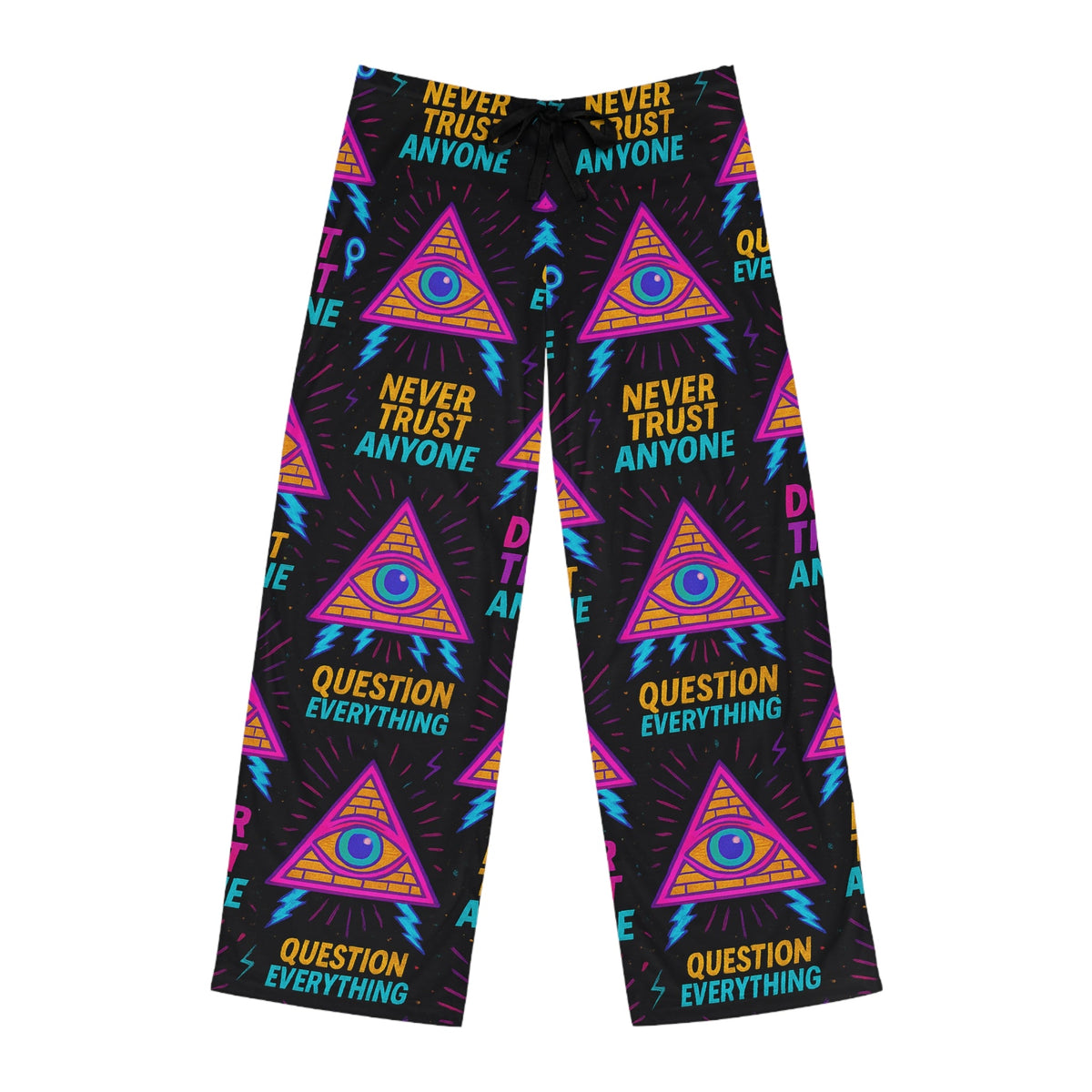 Don’t Trust Anyone – Men’s Limited Edition Pajama Pants | Illuminasty Drop