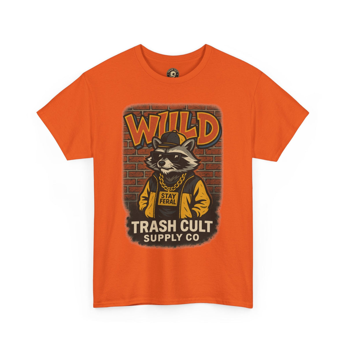 Wild Trash Cult Unisex Tee, Retro Animal T-Shirt, Graphic Tee, Eco-Conscious Apparel, Gift for Nature Lovers, Casual Streetwear