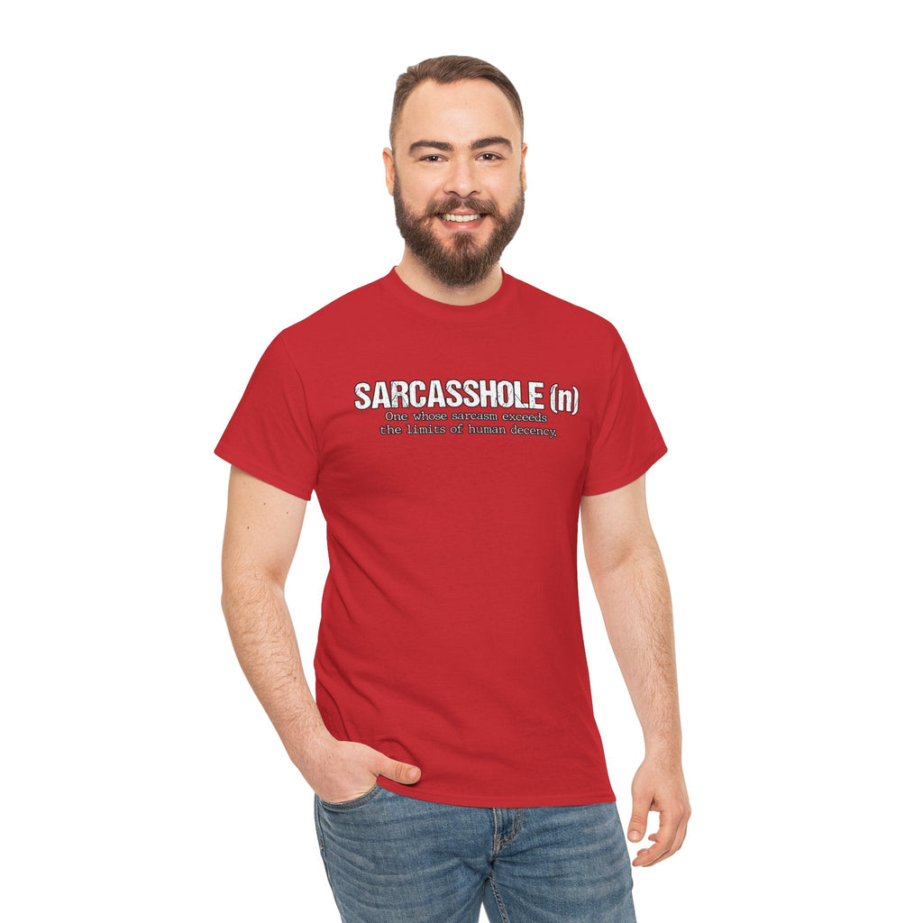Sarcasshole Definition T-Shirt – Funny Sarcasm Graphic Tee