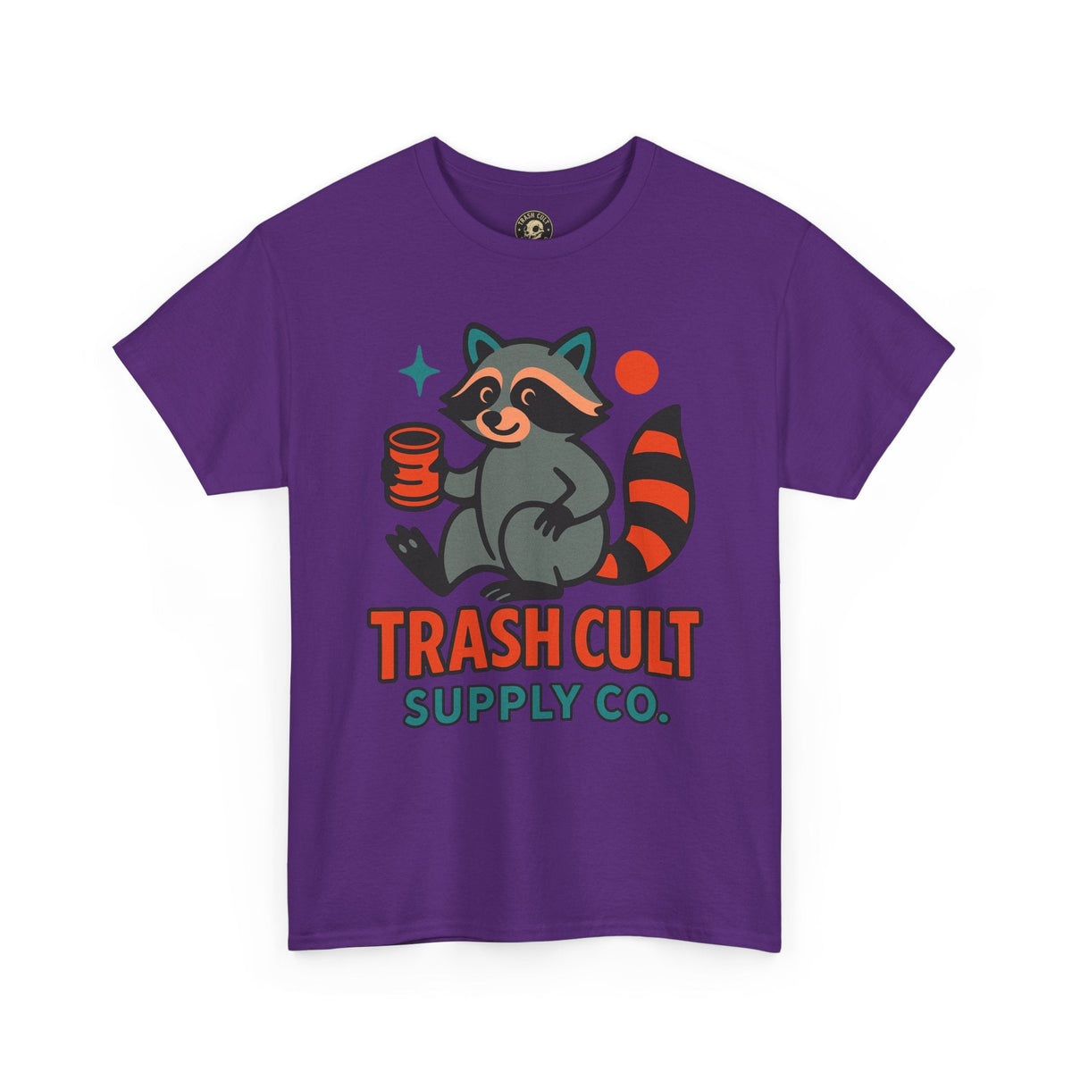 Trash Cult Supply Co. Unisex Heavy Cotton Tee, Eco-Friendly Tee, Gift for Raccoon Lovers, Cute Graphic T-Shirt, Trendy Streetwear, [...]