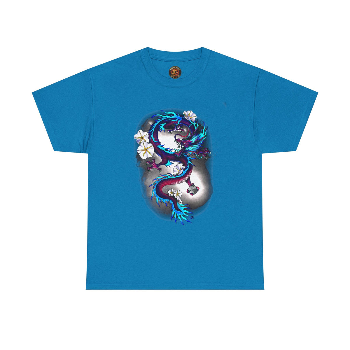 Electric Dragon Tattoo T-Shirt – Lara Davenport x Trash Cult Supply Co. Collab (Gildan 5000)