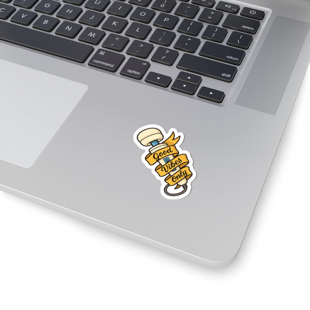 Good Vibes Only Kiss-Cut Stickers | Motivational Stickers for Laptop, Water Bottles, Journals, Gifts, Decor
