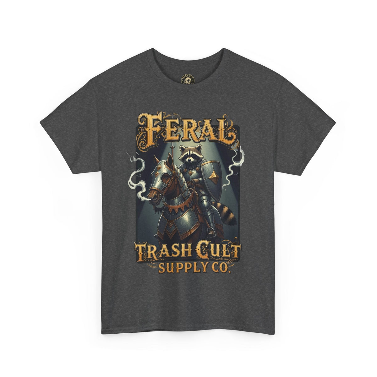 Feral Trash Cult Tee, Unisex Graphic Tee, Cool T-Shirt, Unique Funny Apparel, Gift for Eco Warriors, Casual Wear, Festival Clothing