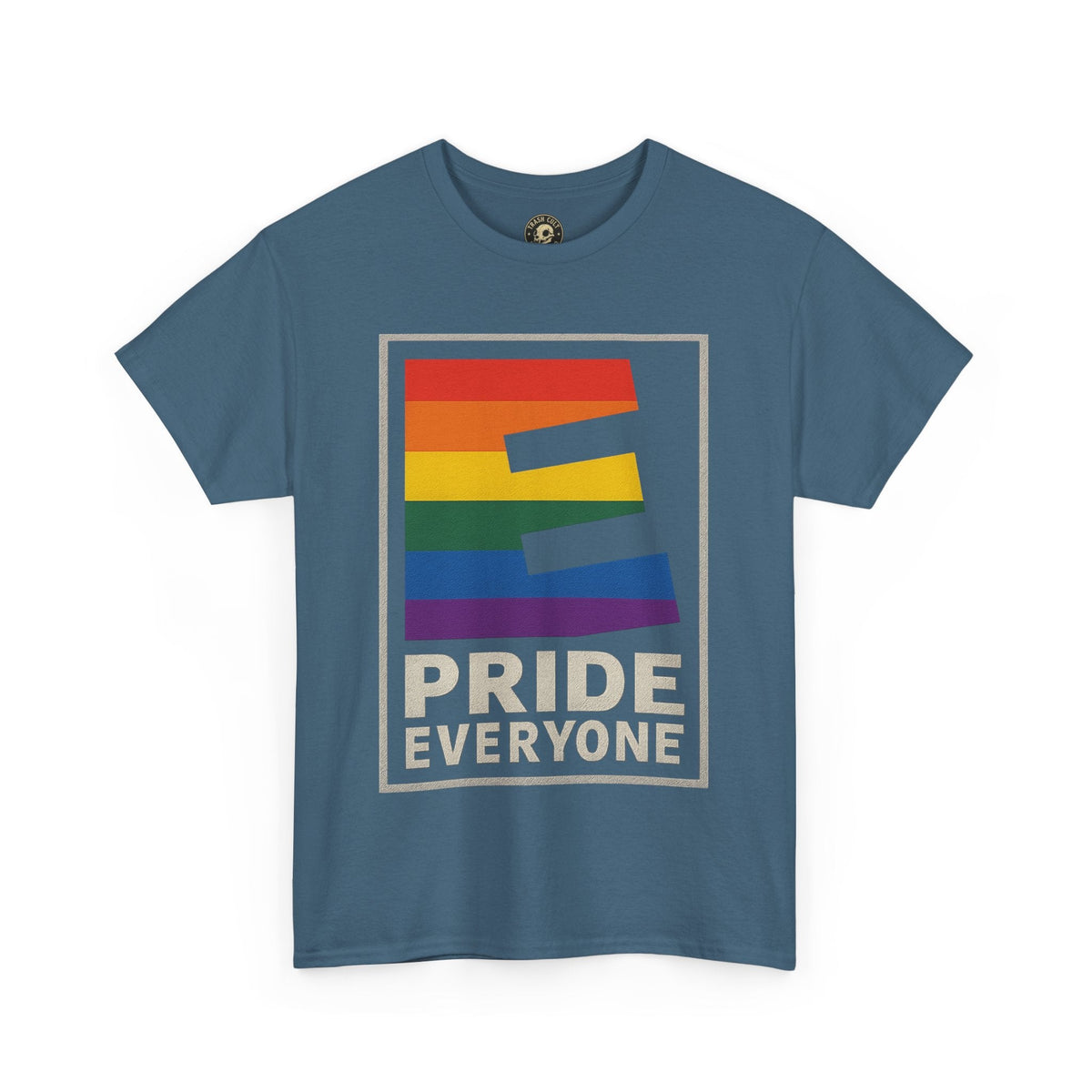 Pride “E for Everyone” T-Shirt – LGBTQ+ Inclusivity Graphic | Gildan 5000