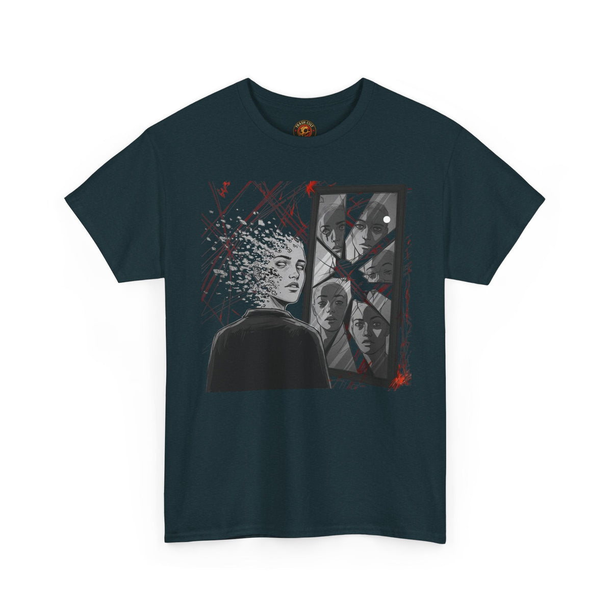 Xian Allen x Trash Cult Shirt – “Don’t Look Too Close” | Surreal Dark Art T-Shirt