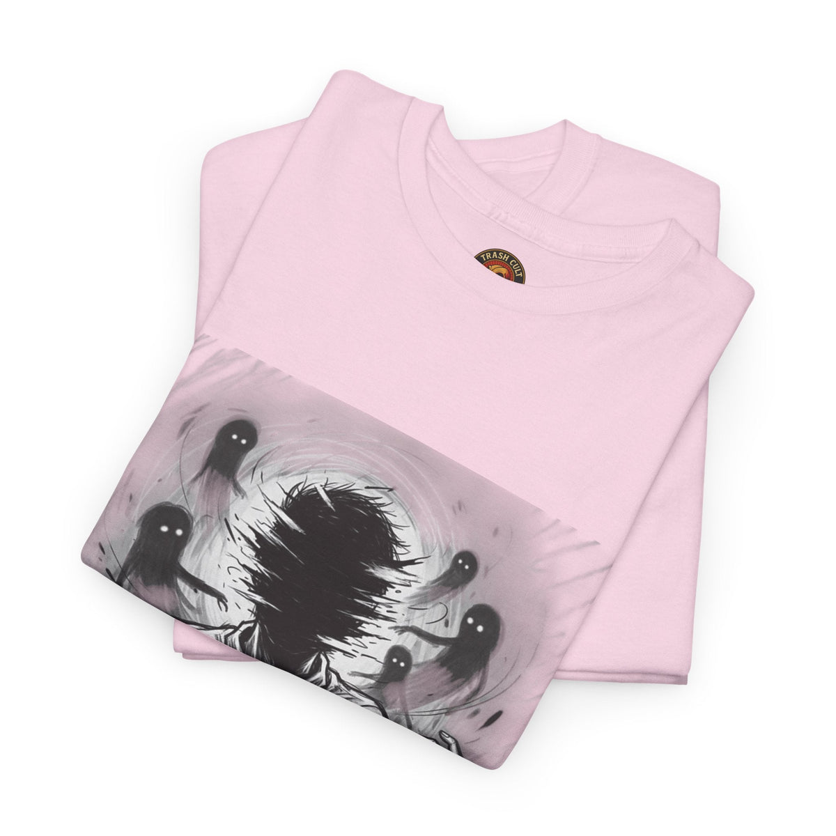 Xian Allen x Trash Cult Shirt – “Don’t Let Them In” | Ghost Spiral Emotional Horror Tee