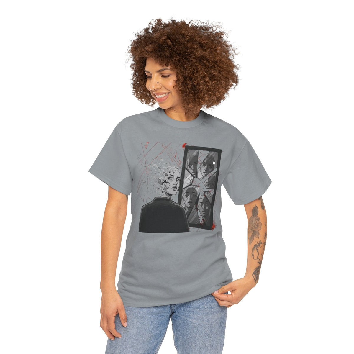 Xian Allen x Trash Cult Shirt – “Don’t Look Too Close” | Surreal Dark Art T-Shirt