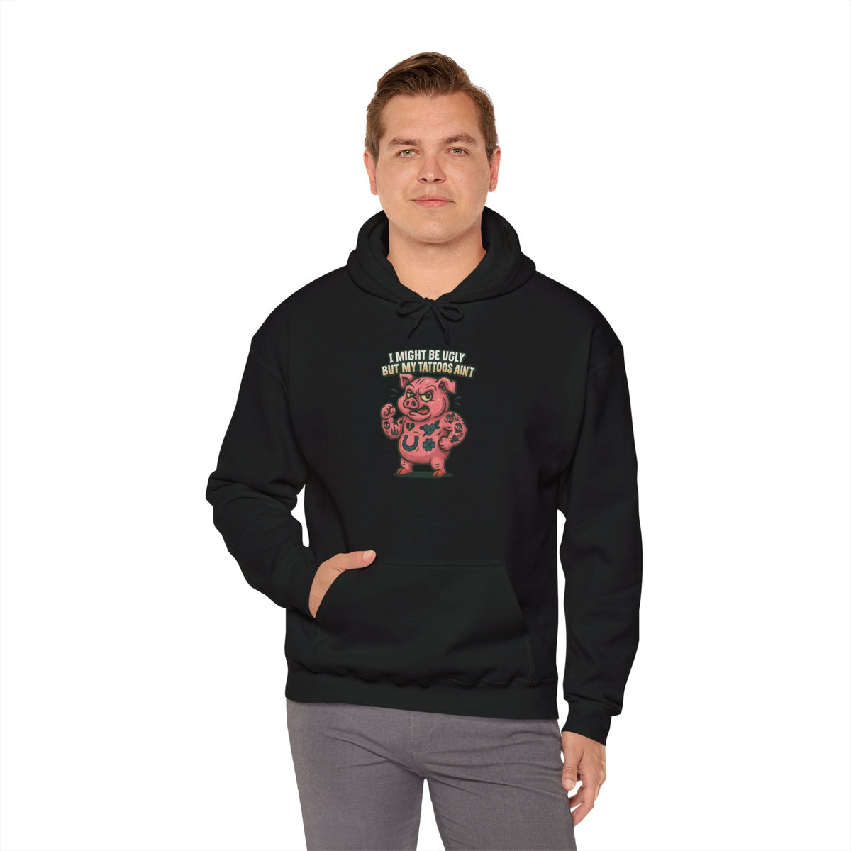 Funny Unisex Hoodie with Quote, Perfect for Gifts, Casual Wear, Halloween, Birthdays, Everyday Comfort
