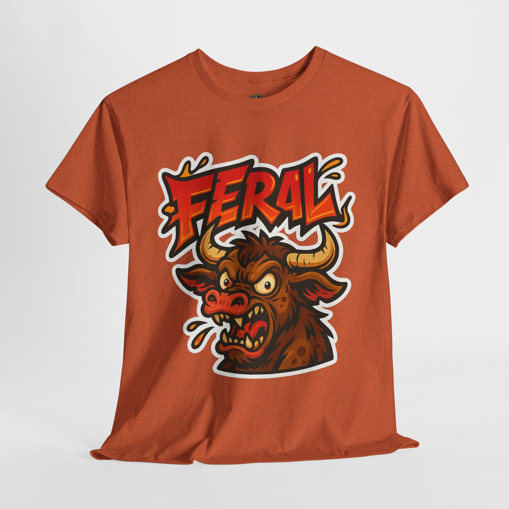 Feral Graphic Tee, Unisex T-Shirt for Animal Lovers, Casual Wear, Birthday Gift, Unique Design, Everyday Style