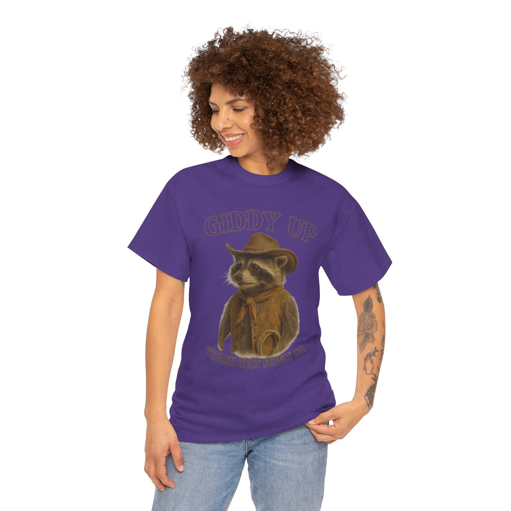 Giddy Up Graphic Tee, Funny Tee, Unisex Cowboy Shirt, Casual Wear, Gift for Him/Her