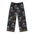 Feral Raccoon Men's Pajama Pants, Comfy Lounge Pants for Cozy Nights, Cute Sleepwear, Fun Gift for Animal Lovers, Perfect for Relaxing